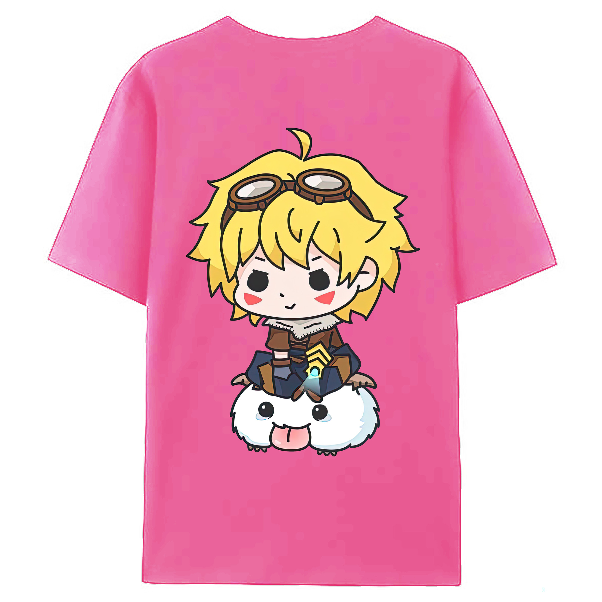（画像用） リーグ・オブ・レジェンド League of Legends LOL レディース半袖Tシャツ(バックプリント)